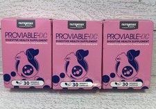X3 Nutramax Proviable-DC Probiotic 30 Caps For Cats exp 2/27