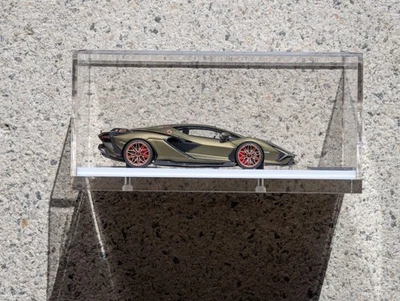 Eidolon Collection EM533A Lamborghini Sián FKP 37 2019 Vert Résine 1/43 - Photo 1/4