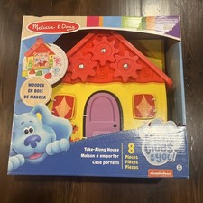 Melissa  Doug Nickelodeon Blue's Clues and You House Playset Take Along NEW