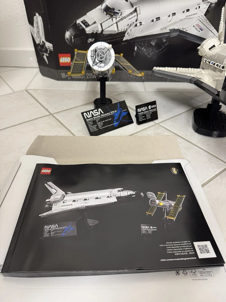 ++LEGO Icons: Nasa-Spaceshuttle „Discovery“ (10283) OVP und Anleitung++ - Bild 3 von 4