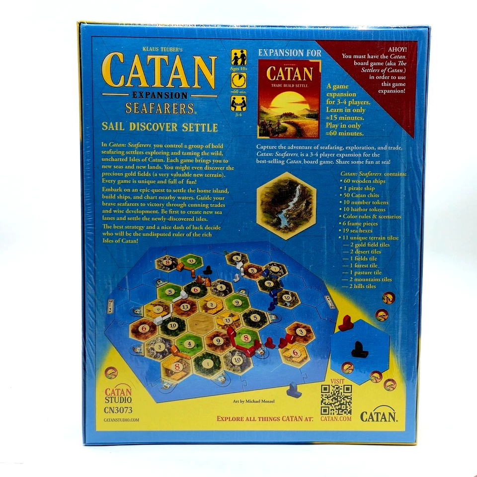 Juego de Mesa Catan Seafarers Nuevo Precintado ¡Nuevo! ¡Envío gratis! Foto 3 de 4