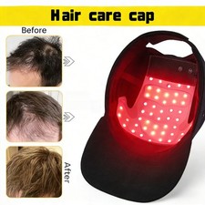Red LED Light Therapy Cap for Hair Growth  Hair Loss Treatment - USB Chargeable