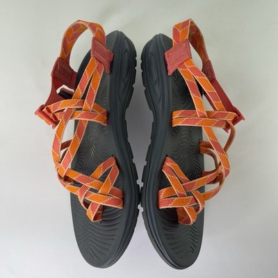 Chaco Sandals Women's Z/Volv X2 Double Strap Sport Orange Peach