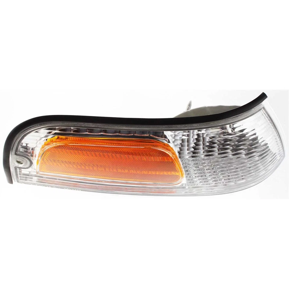 Headlights Headlamps and Corner Parking Lights For 1998-2011 Ford Crown Victoria - Image 4 of 4