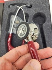 Stetoscopio 3M™ Littmann® Cardiology IV Borgogna con specchio 6170 27 pollici NUOVO
