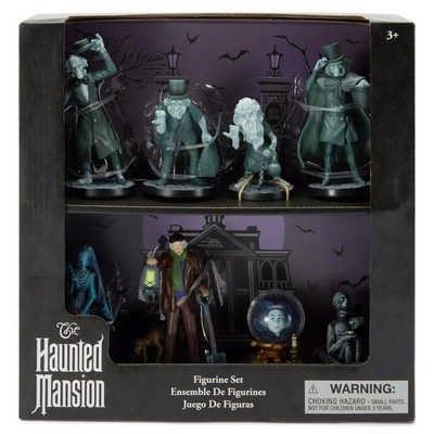 Disney World Resort 2025 The Haunted Mansion 8 pc Figurine Set Figure Disneyland