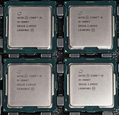 Intel Core i9-9900T 8-core 16-thread 16mb 35w lga1151 srg1b 2.1ghz CPU processor