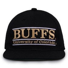 Colorado Buffaloes Hat Retro Snapback Bar Design Hat