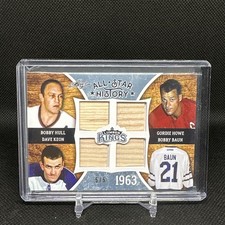 2016 LEAF LUMBER KINGS HULL / HOWE / KEON / BAUN ALL STAR HISTORY 5/5