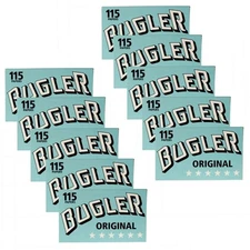 10 x Bugler Cigarette Rolling Paper 70mm "Single Wide" - Free Express Shipping