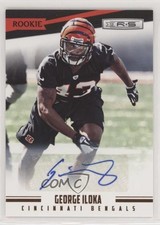 2012 Panini Rookies & Stars Rookie Signatures 285/499 George Iloka #175 Auto 0f6