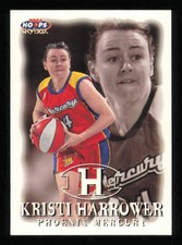 1999 Hoops WNBA #29 Kristi Harrower RC  Basketball MERCURY NM-MT
