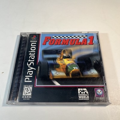 Formula 1 (Sony PlayStation PS1 1996) CIB Complete W/ Manual - Tested & Working