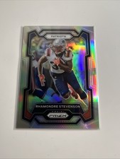 2023 Panini Prizm NFL Rhamondre Stevenson SILVER #209 PATRIOTS 