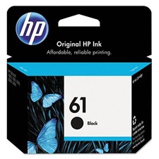 HP 61 Ink Cartridge - Black CH561WN 4/27