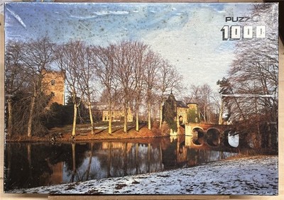 1000 Pieces Jigsaw Puzzle, WILD HORSE, ''Bijgaarten Castle''