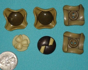 Unusual! Antique BUTTONS