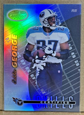 Eddie George Ricky Williams 2000 Leaf Certified Skills Mirror Black #25/25 SP