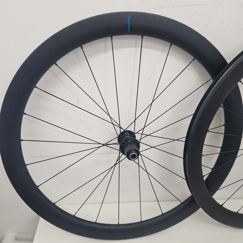 Shimano WH-RS710 C46 carbon wheelset, 46mm rims, Disc brakes. TLR. - Picture 8 of 24