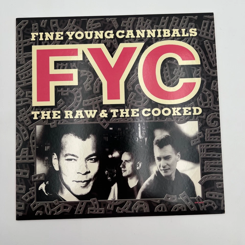 Fine Young Cannibals The Raw & The Cooked LP 1988 IRS MCA FYC Pop Soul VG+ - Image 2 of 4