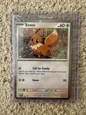 Eevee (Cosmos Holo) SVP 200 Near Mint Scarlet & Violet Promo Pokemon