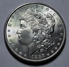 1887-P MORGAN $1 Dollar Silver Coin ~Hi Grade Uncirculated BUnc ~Die Cracks VAM?
