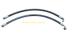 Genuine Parker JCB Hydraulic Hose 3/8 Bsp, Set Of 2Pcs Part No. 612/21300