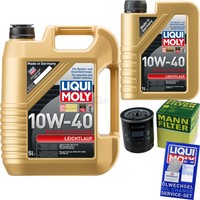Mann Inspektionspaket 6L Liqui Moly 10W-40 FüR MG MGF 1.8I 16V Land Rover