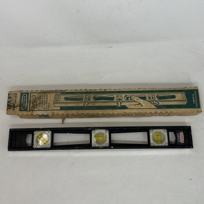 #ad 18” Level Craftsman 9 39922 18 Aluminum W Box Sears Roebuck Vintage VTG USA $24.87