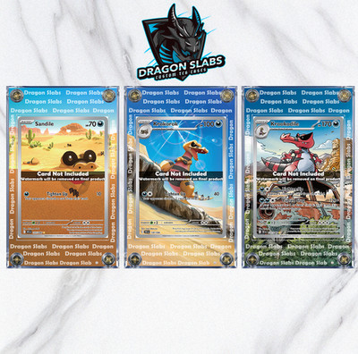 x3 Pokemon Sandile Krokorok Krookodile IR 137 Black Bolt Extended