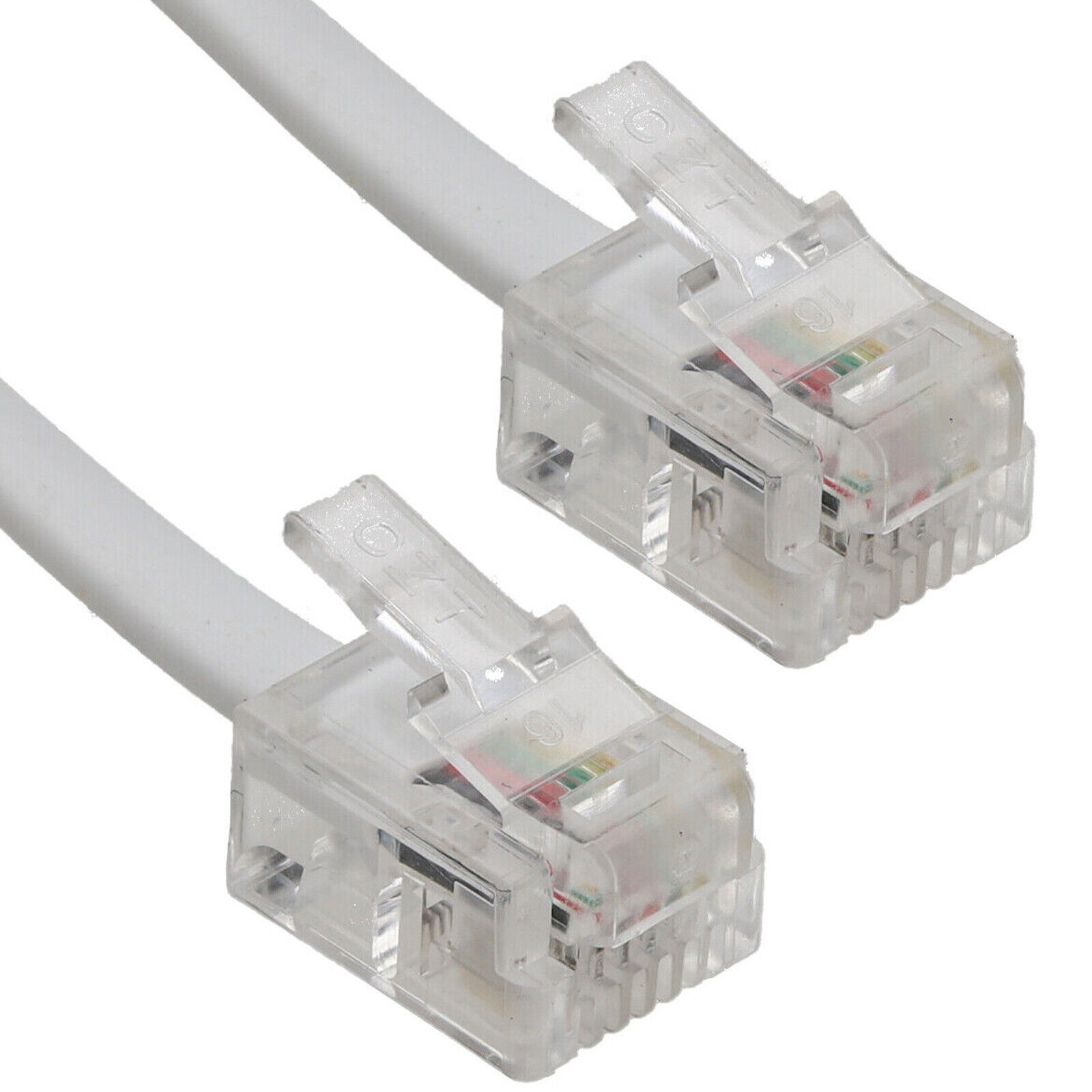 RJ11 ADSL Router Cable Telephone Lead For BT SKY PlusNet Broadband Phone Lot