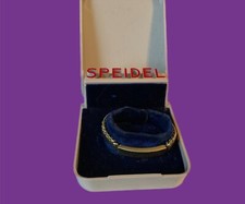 SPEIDEL GOLD FILLED ID NAME CONNIE LOVE DAVE SECRET COMPARTMENT BRACELET VTG.