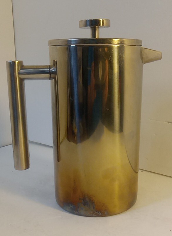 Wolfgang Puck Coffee French Press, Coffee, Tea Press Stainless Steel Pitcher