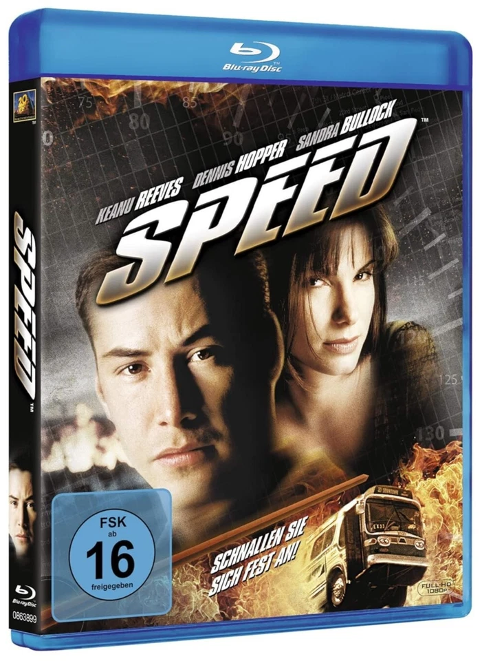 Speed (1994)[Blu-ray/Neu/OVP] Keanu Reeves, Dennis Hopper, Sandra Bullock - Bild 1 von 2