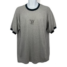 Vintage Disneyland 37 Grumpy T Shirt / Men  s XL Gray Cotton Poly Blend