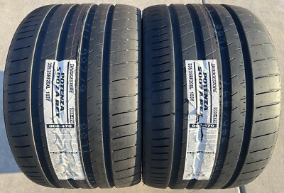 TWO NEW 335/25R20 Bridgestone Potenza S007A RFT Run Flat Corvette