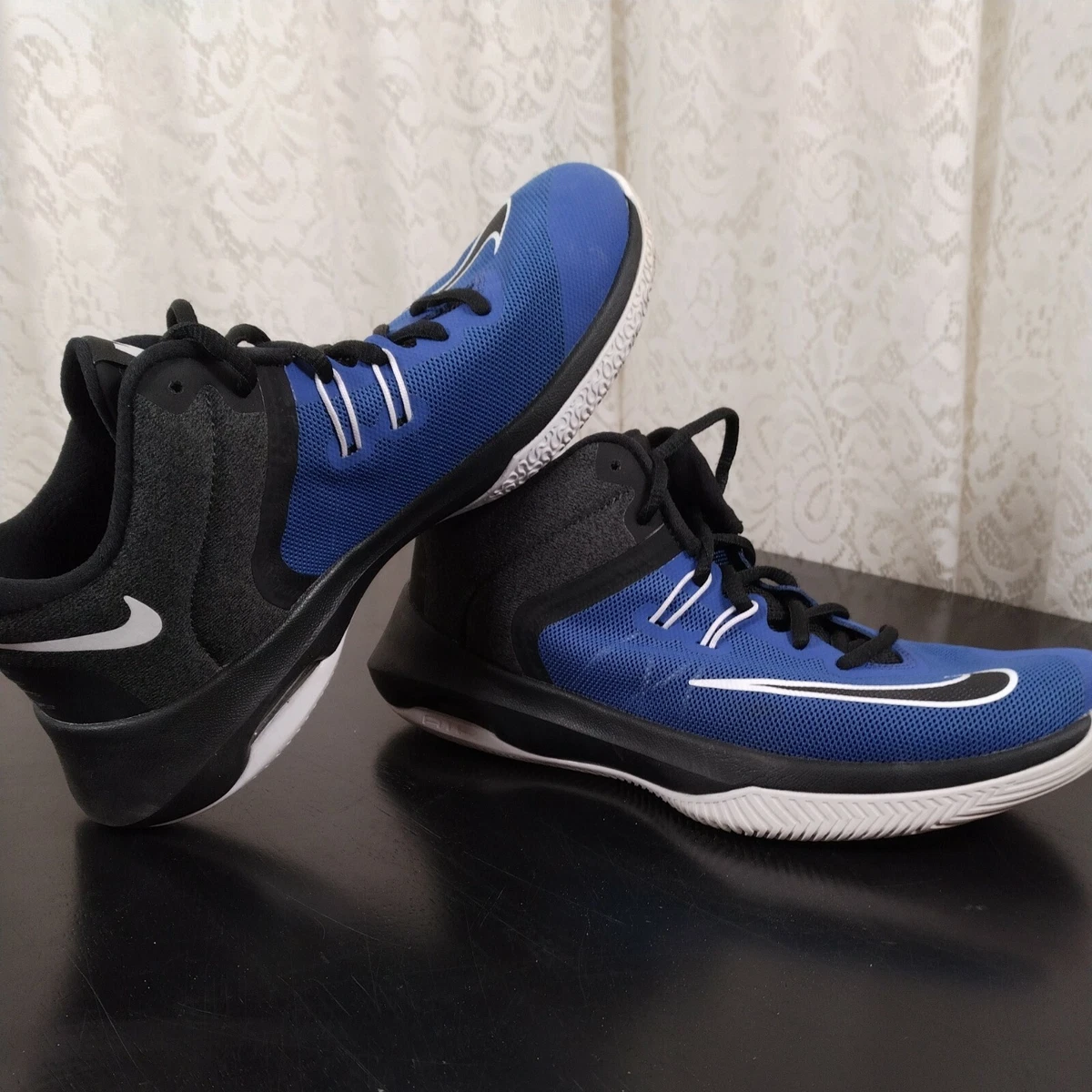 NIKE AIR VERSITILE 2 BASKETBALL RUNNING SHOES SIZE 8 BLUE BLACK | eBay