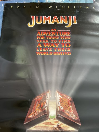 Double Sided Original Movie Posters ~ 27”x40” Robin Williams JUMANJI - Picture 2 of 10