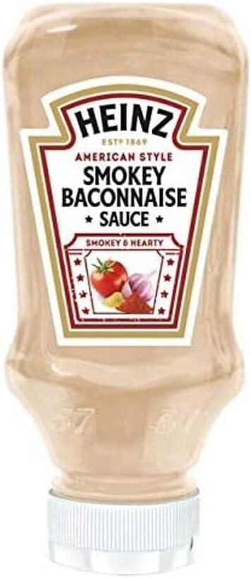 Salsa de bacona ahumada estilo americano Heinz 220 ml
