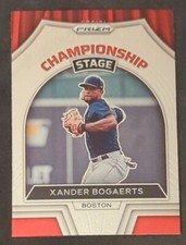 2022 Panini Prizm Xander Bogaerts Championship Stage Insert #CS-8