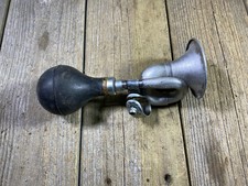 VINTAGE MUSCLE BIKE BICYCLE BUGLE AIR HORN HOOTER BELL LOUD CLEAR TONE REEDS