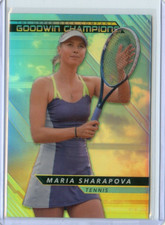 UD Goodwin Champions 2022 Maria Sharapova Platinum #P16 Sky Refractor/99