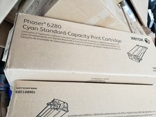 ORIGINAL XEROX PHASER 6280 CYAN ---NICE --BRAND NEW