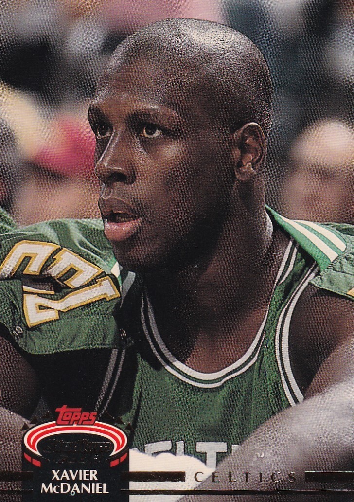 XAVIER McDANIEL 1992-93 Topps Stadium Club