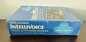INTELLIVISION INTELLIVOICE VOICE SYNTHESIS MODULE COMPLETE IN BOX UNTESTED