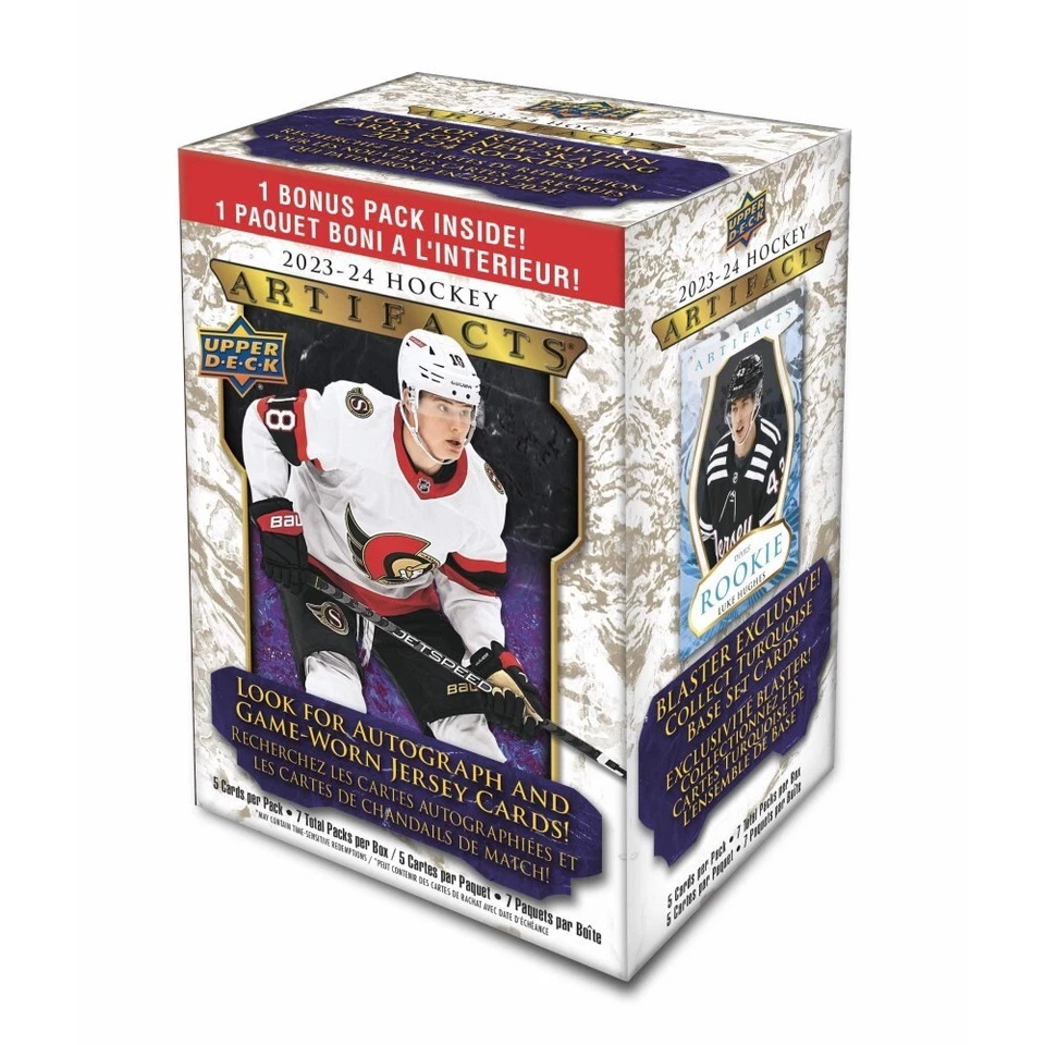 Upper Deck 2023-24 NHL Artifacts Hockey Mass Blaster Box