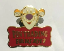 Disney TIGGER  PIN TRADING FUN DAY 2017 1 PIN AS SHOWN