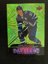 20–21 UD Series 2 Hockey Green Dazzlers DZ-100 Mark Scheifele
