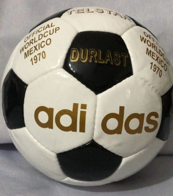 Adidas Telstar Durlast | Official Match Ball | Mexico Fifa World Cup 1970 | No.5