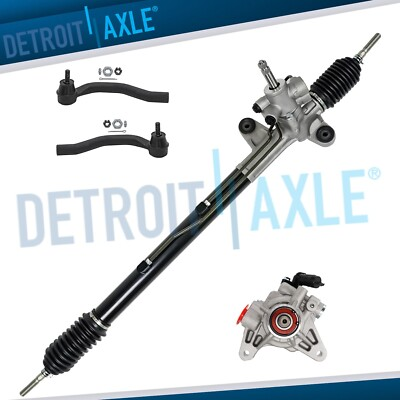 #ad 4pc Power Steering Pump Rack and Pinion Tie Rods for 2006 2007 2008 Acura TSX $339.15